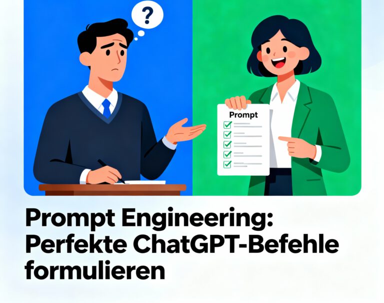 Prompt Engineering: Schlechter vs. guter ChatGPT-Prompt für Lehrer und Erzieher